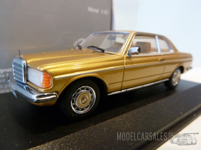 Mercedes-benz 230 CE Coupe (w123) Gold 1:43 430032220 MINICHAMPS 