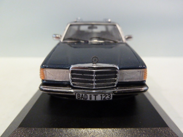 Mercedes-benz 280 T Break (w123) Blue Metallic 1:43 430032212 MINICHAMPS diecast  model car / scale model For Sale