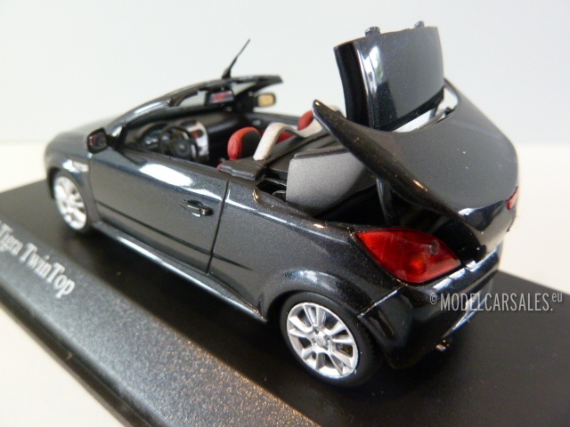 Opel Tigra Twintop Black Metallic 1:43 400043130 MINICHAMPS diecast model  car / scale model For Sale