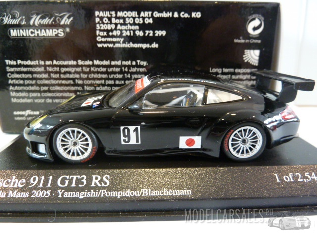 Porsche 911 (996) Gt3 Rs Essais du Mans Le Mans Team T2M 1:43