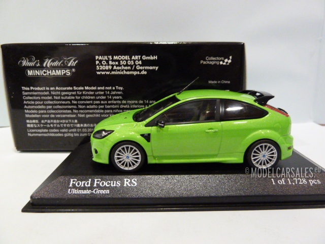 Ford Focus RS Ultimate Green 1:43 