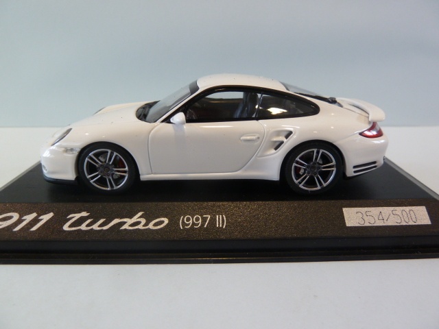 Turbo Minichamps 1 of 500 weiß Porsche 911 1:43 997 