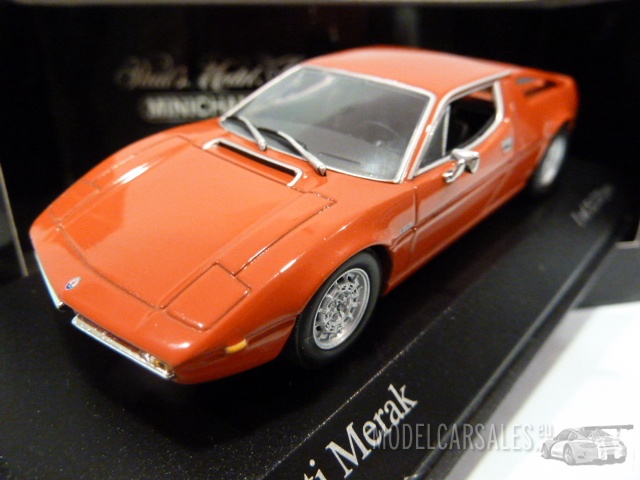 Maserati Merak Red 1:43 400123420 MINICHAMPS diecast model car / scale ...