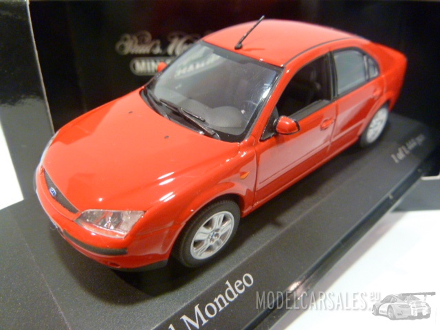 Ford Mondeo Mk3 Sedan Colorado Red 1:43 430080000 MINICHAMPS diecast ...