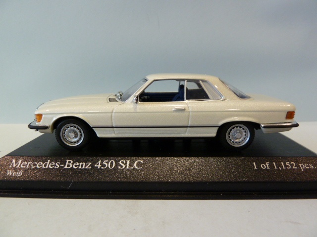 Mercedes-benz 450 SLC White Metallic 1:43 430033426 MINICHAMPS