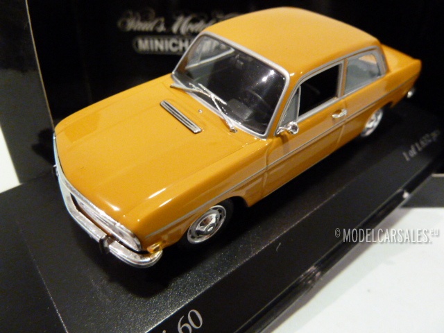 Audi 60 Tibet Orange 1:43 400011301 MINICHAMPS diecast model car ...