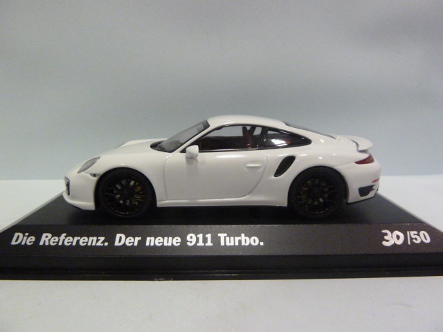 Porsche 911 991 Turbo S Die Referenz Der Neue 911 Turbo 1 43 Wap000e Pe Minichamps Diecast Model Car Scale Model For Sale