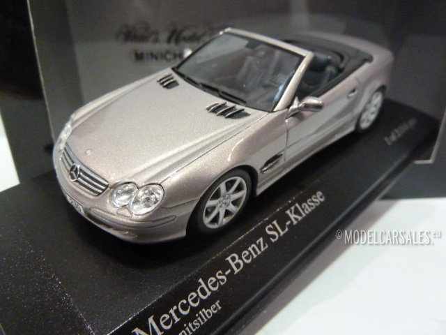 Mercedes-benz SL Cabriolet Classic Silvergrey Met. 1:43 400031034 