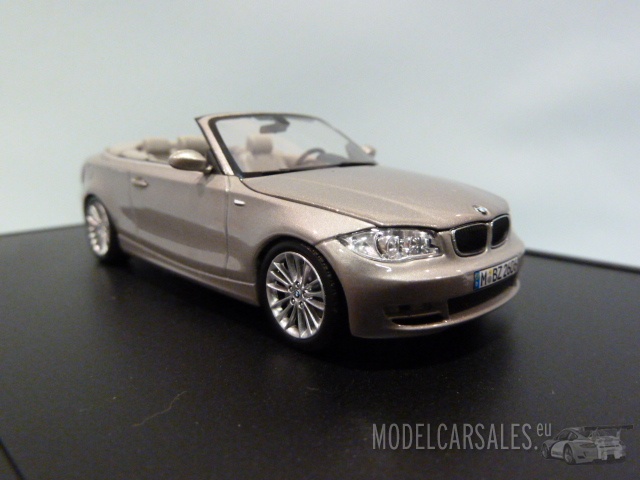 kreupel Exclusief aankunnen BMW 1er 1 Series (e88) Cabriolet Cashmere 1:43 80420427036 MINICHAMPS  diecast model car / scale model For Sale