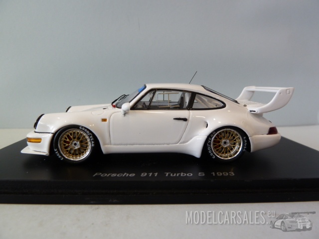 Porsche 911 (964) Turbo S White 1:43 S1930 SPARK diecast model car / scale  model For Sale