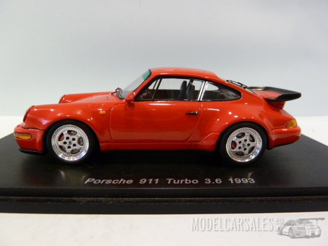 Porsche 911 (964) Turbo 3.6 Guards (indisch) Red 1:43 S2034 SPARK diecast  model car / scale model For Sale