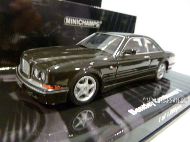 BENTLEY CONTINENTAL T 1996 BLACK MINICHAMPS 436139941 1/43 LIMITED EDITION 1008