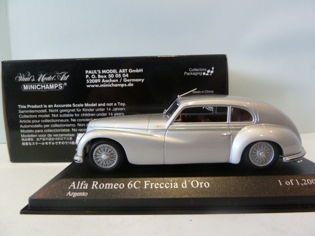BBR-MODELS BLM1802B Escala 1/18 | ALFA ROMEO 6C 2500 FRECCIA D'ORO