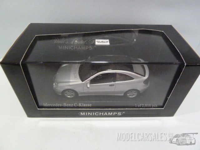 Mercedes-benz C-class Sports Coupe (cl203) Silver 1:43 430030002 