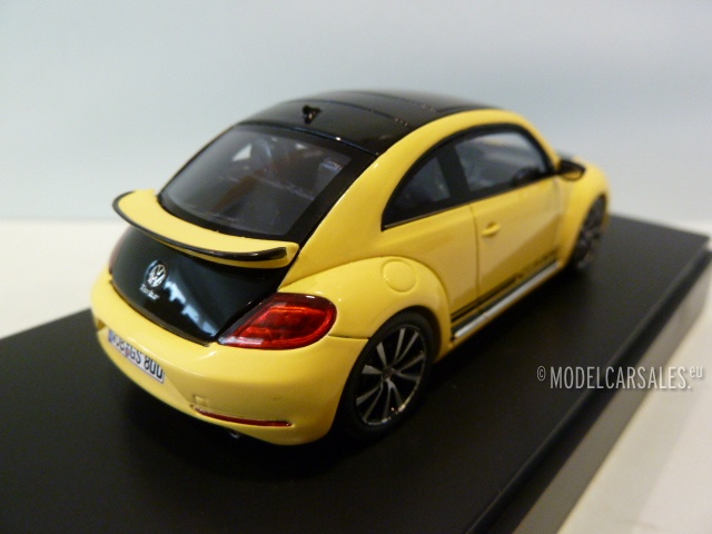 Volkswagen VW Beetle GSR en 1:43 de Schuco en amarillo nuevo 5c5.099.300.b1b