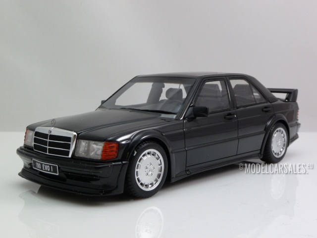 Mercedes-benz 190E (w201) 2.5-16 EVO I Black 1:18 OT151 OTTO MOBILE diecast  model car / scale model For Sale