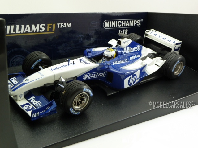 Williams F1 BMW FW25 F1 Test 1:18 100030090 MINICHAMPS diecast model ...