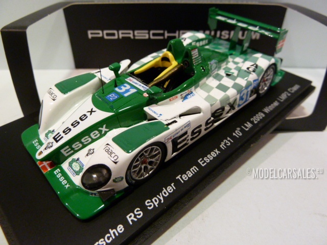 Porsche rs spyder nº 31 team essex class winner lmp2 le mans 2009 1/43 s