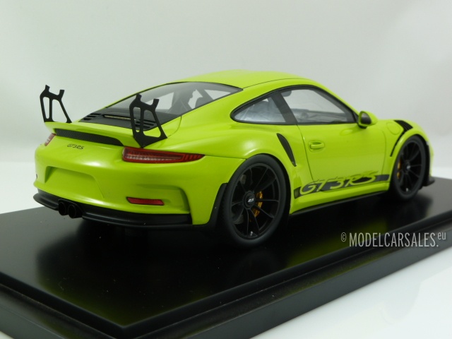 Porsche 911 991 Gt3 Rs With Display 1 18 Wap0219110h Spark Diecast Model Car Scale Model For Sale
