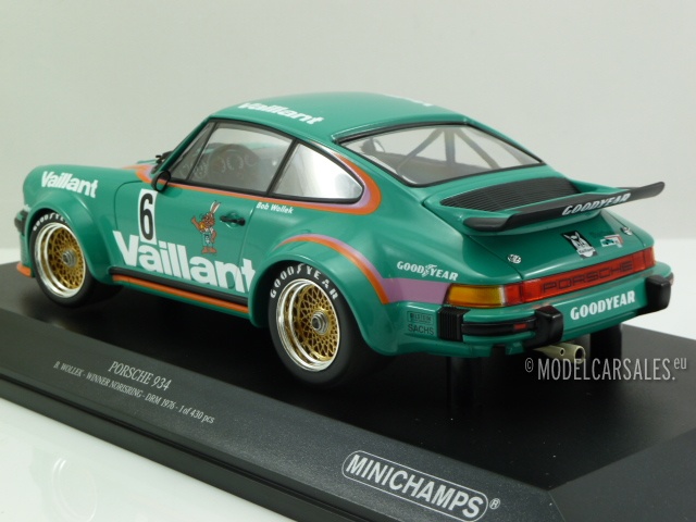 Porsche 934 #6 Kremer Porsche DRM Norisring 'Vaillant' 1:18 155766406  MINICHAMPS diecast model car / scale model For Sale