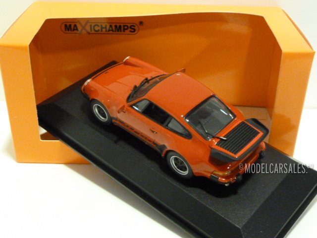 Porsche 911 930 Turbo 3 3 Guards Indisch Red 1 43 940069000 Maxichamps Diecast Model Car Scale Model For Sale