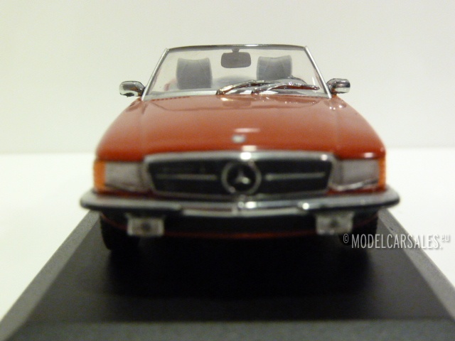 Mercedes-Benz 350 SL (R107) Roadster 1974 Argent 1-43 Minichamps Limited 500 Pièces