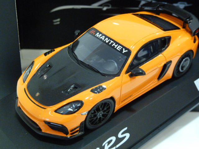 Porsche 718 Cayman GT4 RS (982) Manthey Kit Orange 1:43