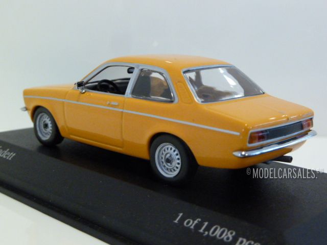 Opel Kadett C Orange 1:43 430045609 MINICHAMPS diecast model car / scale  model For Sale
