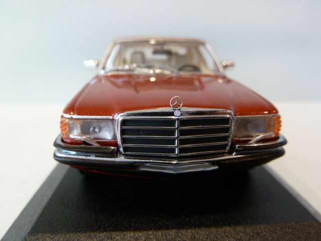 Mercedes-benz 450 SEL 6.9 (w116) Brilliant Red Metallic 1:43 430039210  MINICHAMPS diecast model car / scale model For Sale