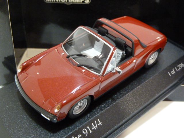 ミニカー1/43 MINICHAMPS VW-Porsche 914/4 Minichamps 1:43 VW-Porsche 914/4 Construction year 1972