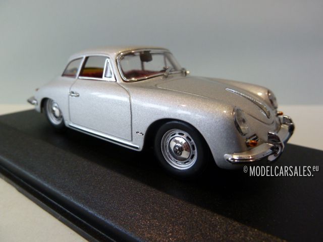 Porsche 356 B Hardtop Coupe Silver 1:43 400064321 MINICHAMPS