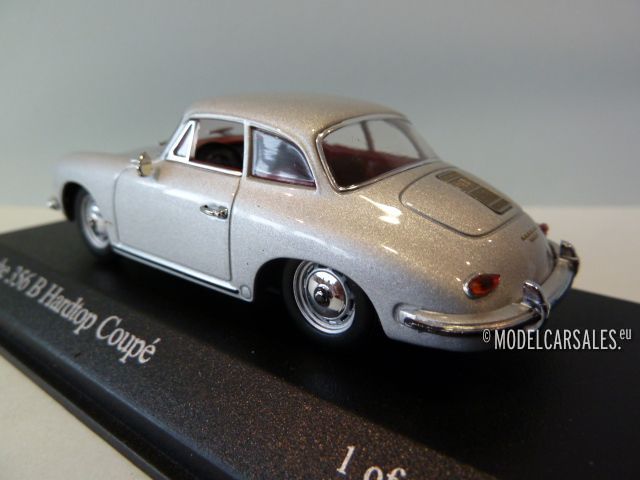 Porsche 356 B Hardtop Coupe Silver 1:43 400064321 MINICHAMPS