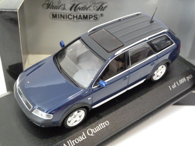 Audi Allroad Quattro Avant (c5) Santorini Blue 1:43 430010014