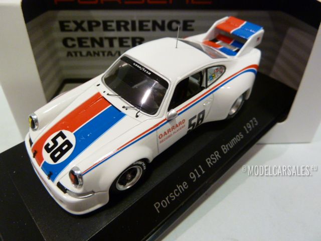 L.A Museum Porsche 911 RSR Brumos 1973 Experience Center Atlanta Spark 1//43