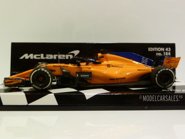 Mclaren MCL33 #14 F1 1:43 537184314 MINICHAMPS diecast model car ...
