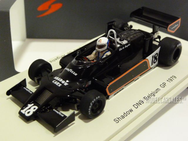 Shadow DN9 F1 #18 Belgian GP 1:43 S7372 SPARK diecast model car 