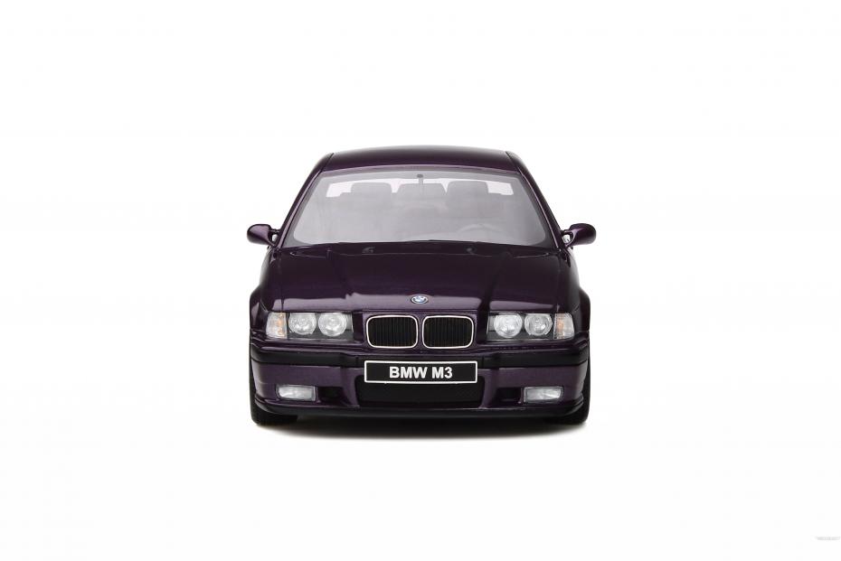 BMW e36 M3 Limousine 1998 Daytona Violett Modellauto OT307 Otto 1:18