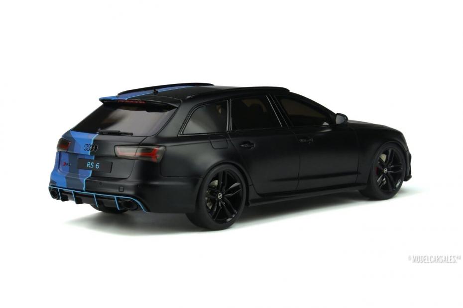 GT spirit 1:18 RS6 Snow camouflage version with suitcases 