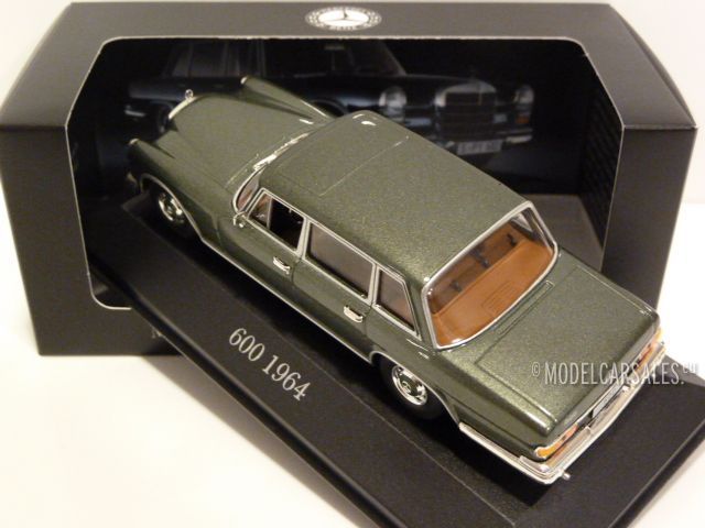 Mercedes 600 W100 1964 1:43 SCALE Diecast Car collection 