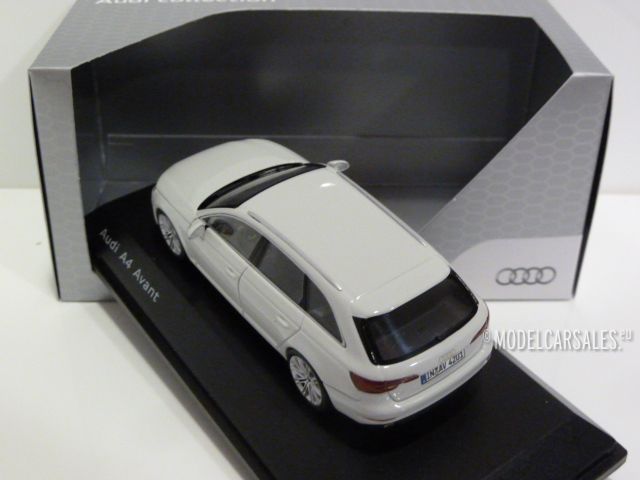 Audi A4 Avant Glacier White 1:43 5011504213 SPARK diecast model car / scale  model For Sale