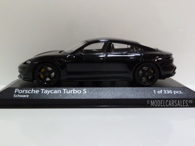 Schuco Porsche Taycan schwarz 1:87 limited Modellauto