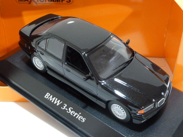 BMW 3-Series 3er Serie (e36) Black 1:43 940023301 MAXICHAMPS diecast model  car / scale model For Sale
