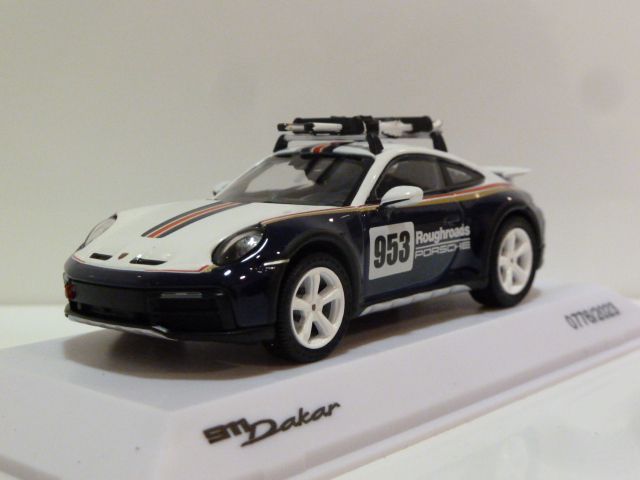 Porsche 911 (992) Dakar #953 Roughroads w/ Ski 1:43 WAP0200040RSKI ...