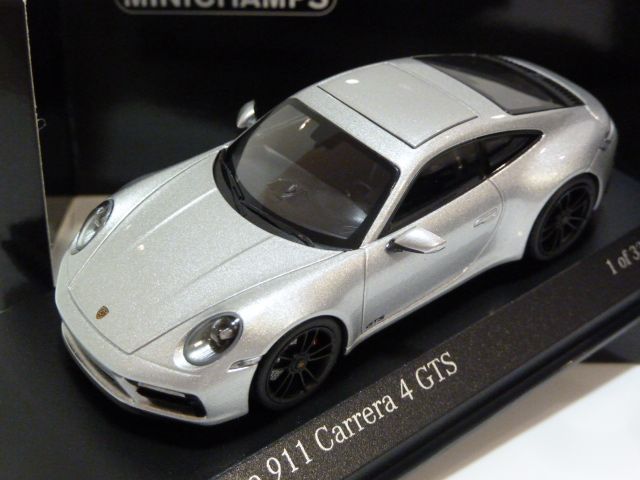 ミニチャンプス ポルシェ 911 Carrera 4 GTS 1/43 シルバー 楽天市場】ミニチャンプス 1/8 ポルシェ 911 (992) カレラ 4S 2020 GT