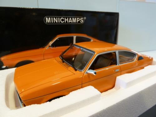 Opel Kadett C Coupe Orange 1:18 180045622 MINICHAMPS diecast model car ...