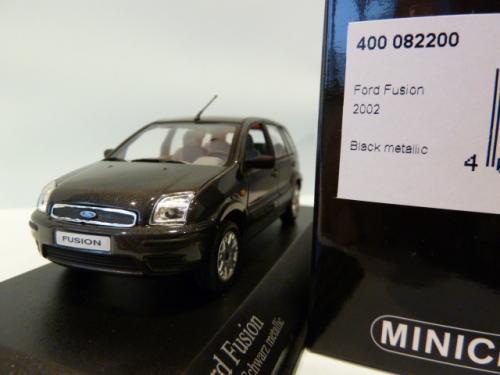 Ford Fusion Black Metallic 1:43 400082200 MINICHAMPS diecast model car ...