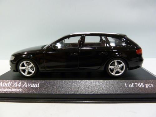 Audi A4 Avant Red interior 1:43 400017010 MINICHAMPS diecast model