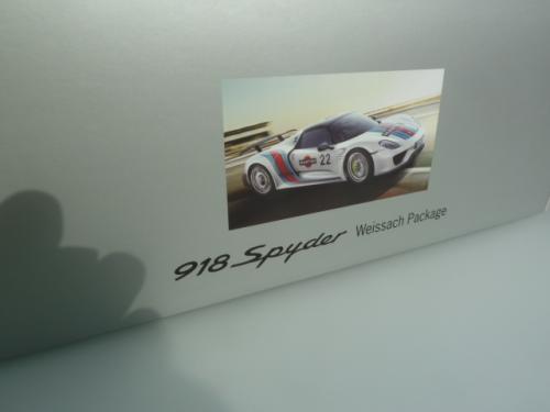 Porsche 918 Spyder Weissach Ed.