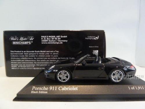 Porsche 911 (997 II) Carrera Cabriolet Black Edition