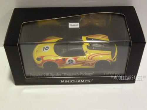 Porsche 918 Spyder - Weissach Package